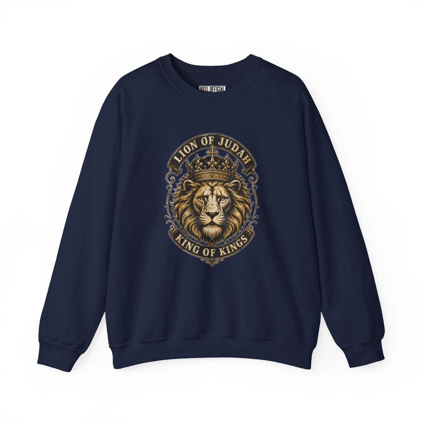 Lion of Judah – King of Kings Christian  Sweatshirt