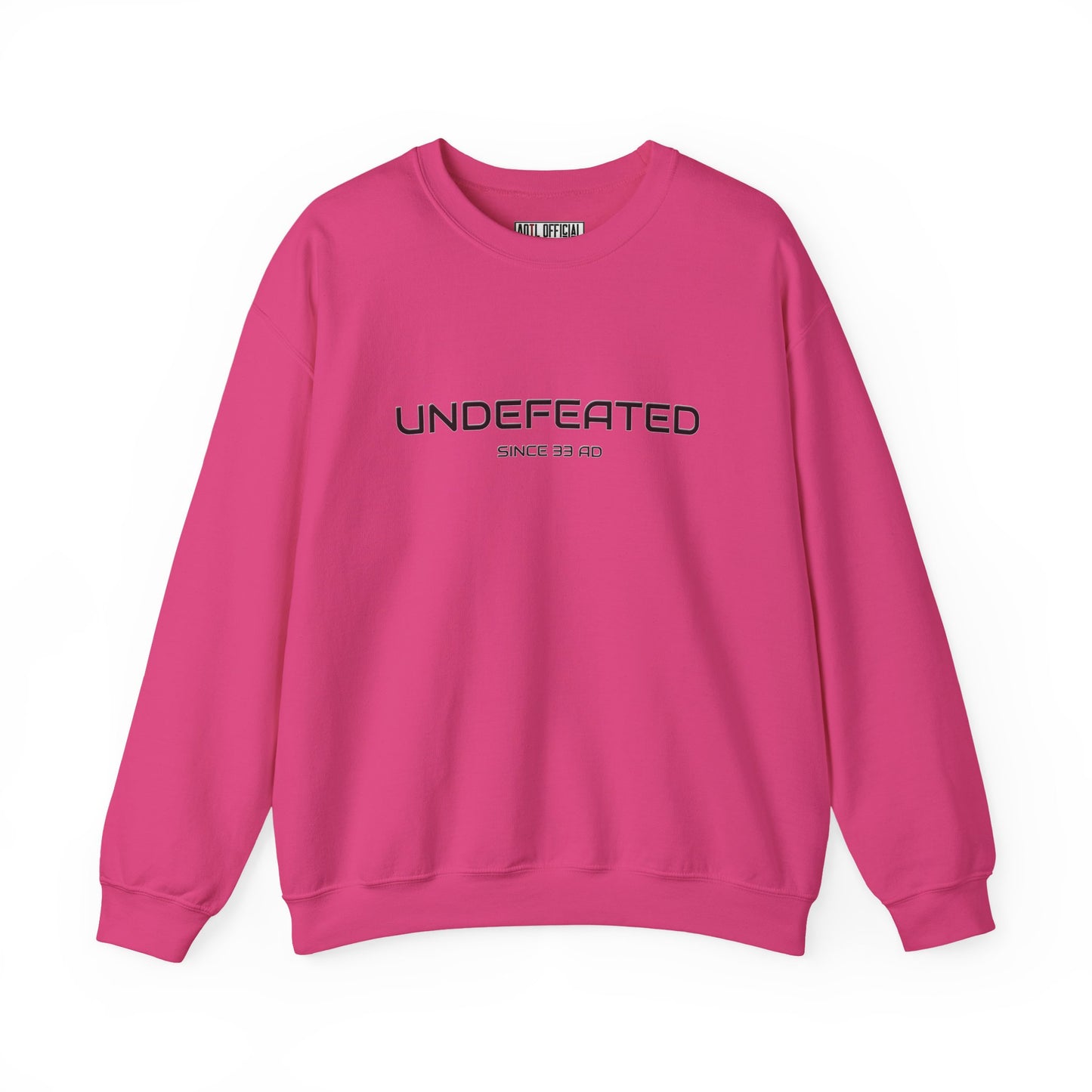 Undefeated Since 33 AD Christian Sweatshirt