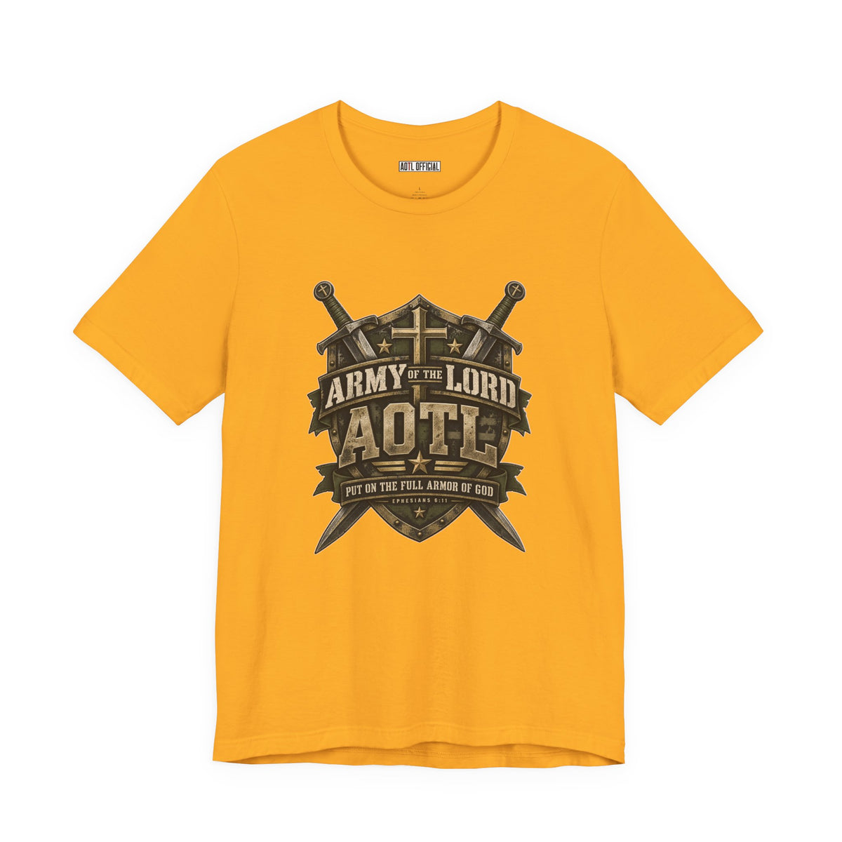 AOTL — Full Armor of God Christian T-shirt