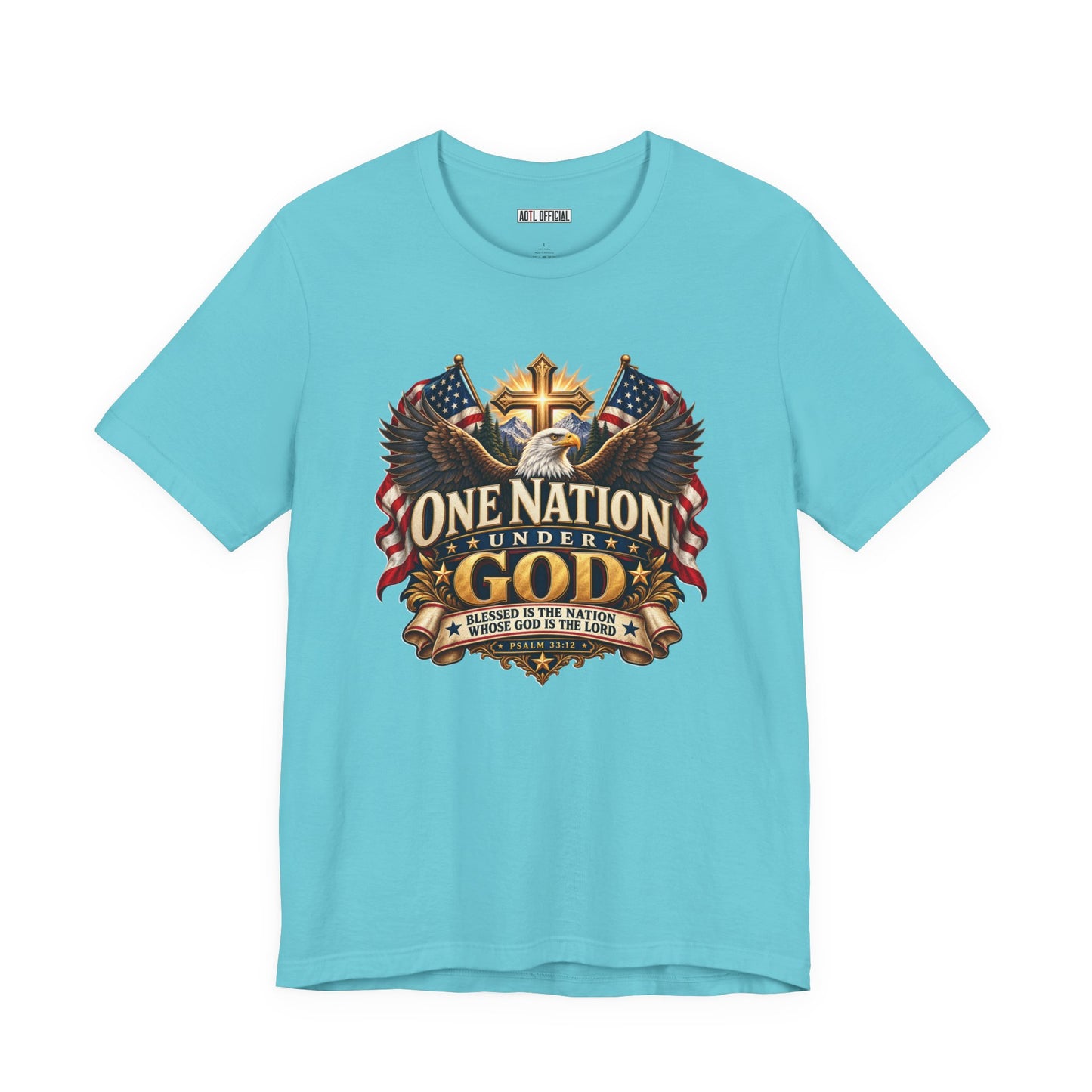One Nation Under God Christian T-shirt
