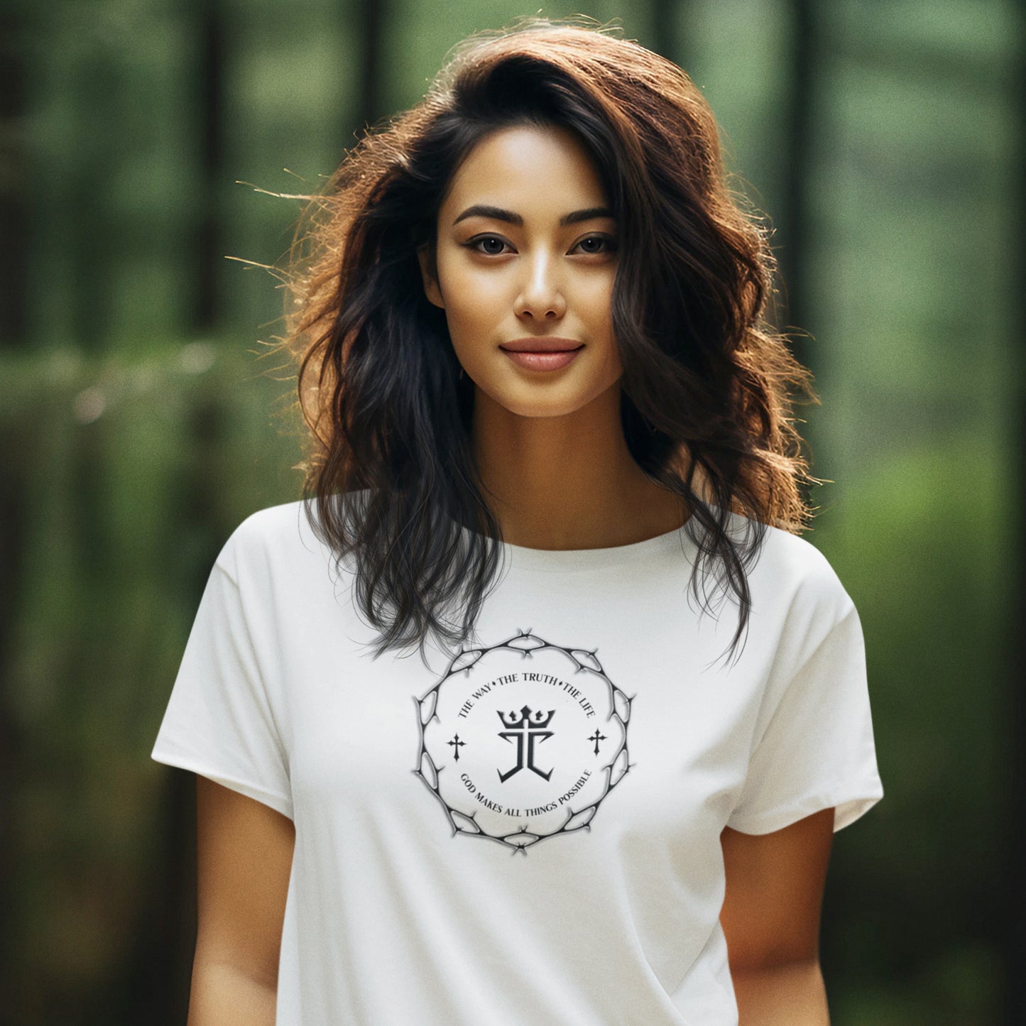 Jesus Christ’s Crown of Thorns Unisex  Short Sleeve Tee