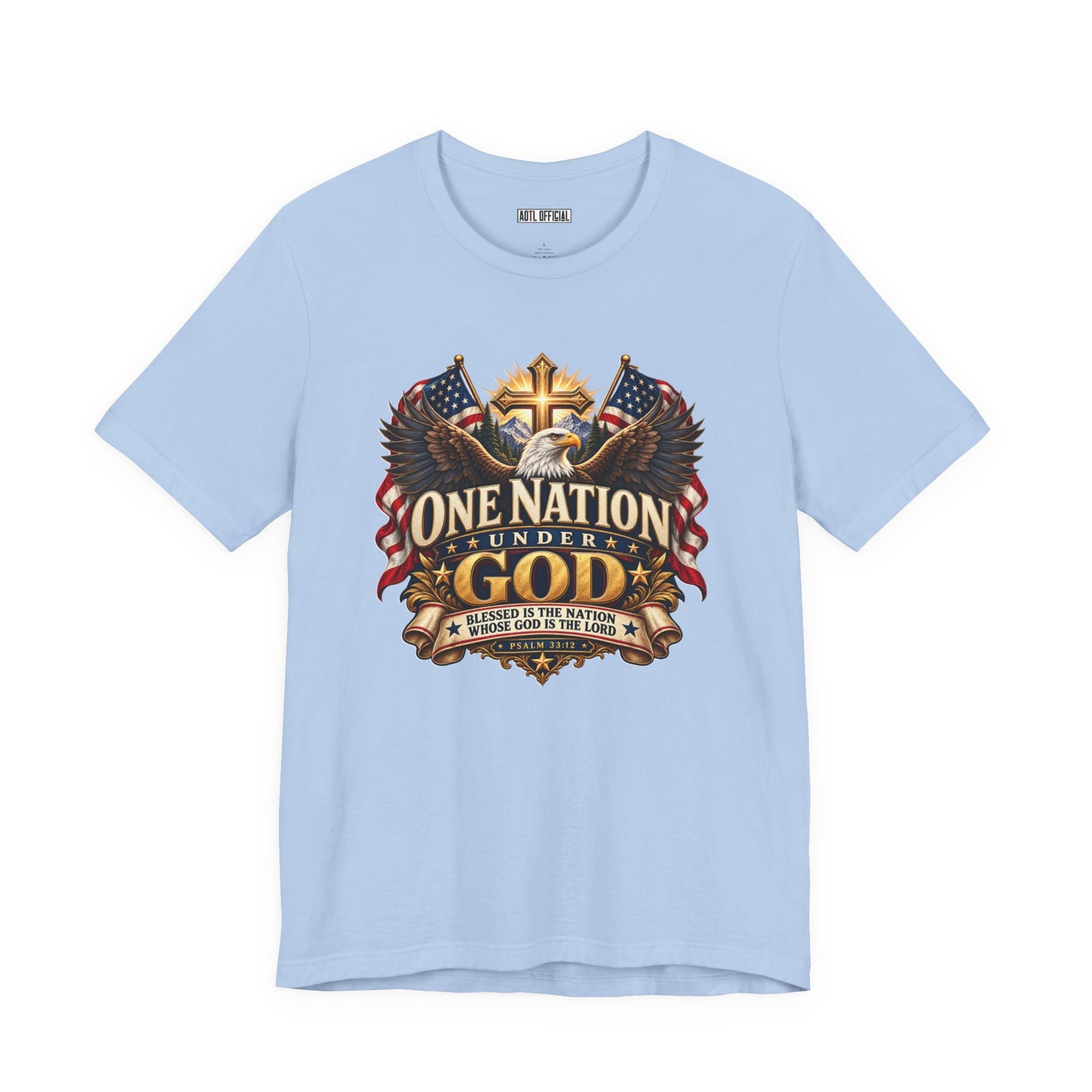 One Nation Under God Christian T-shirt