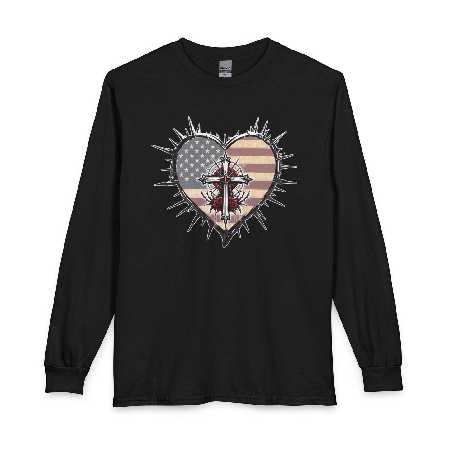 Sacrificial Freedom Christian Long Sleeve Shirt