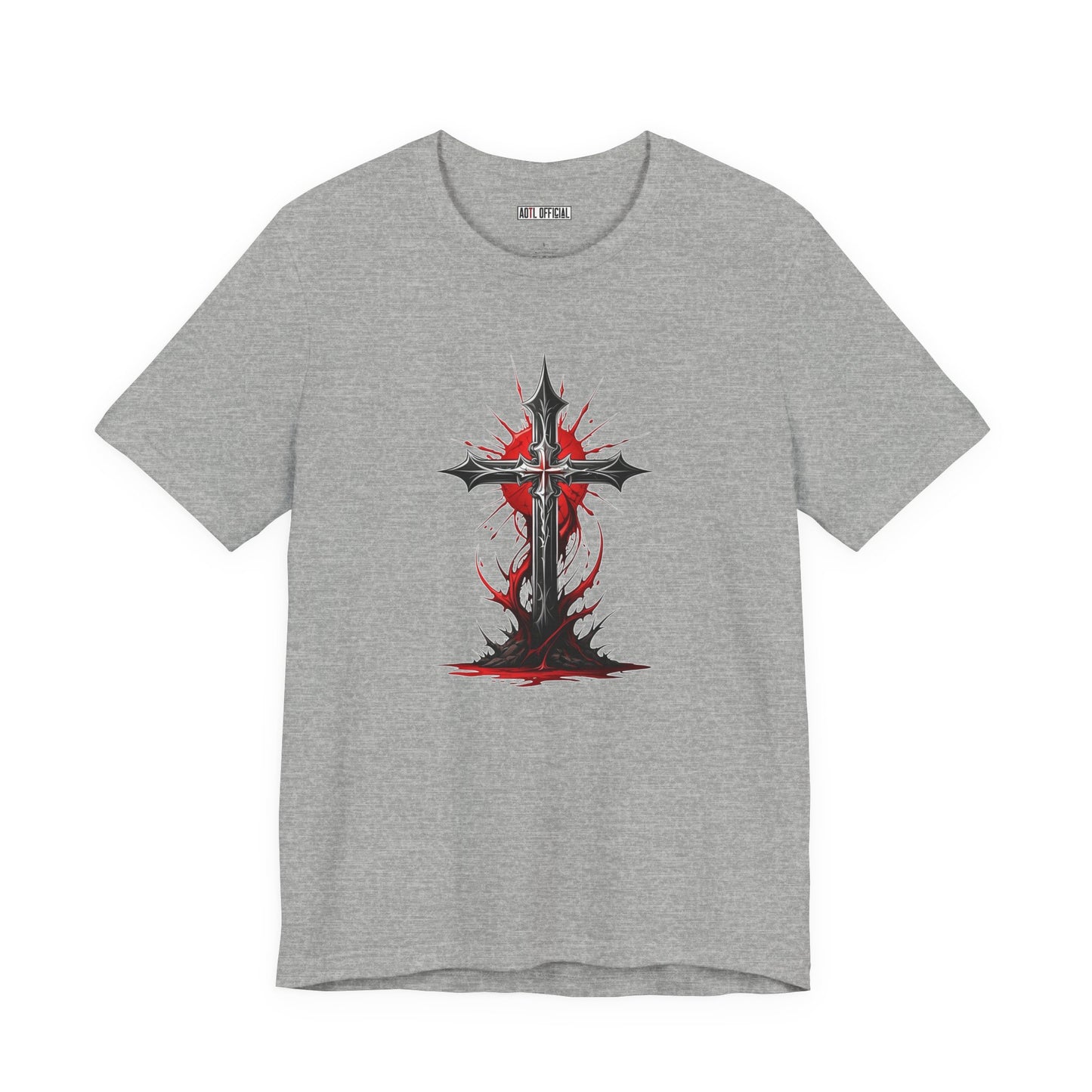 Sanguine Salvation Edgy Christian Unisex Short Sleeve Tee