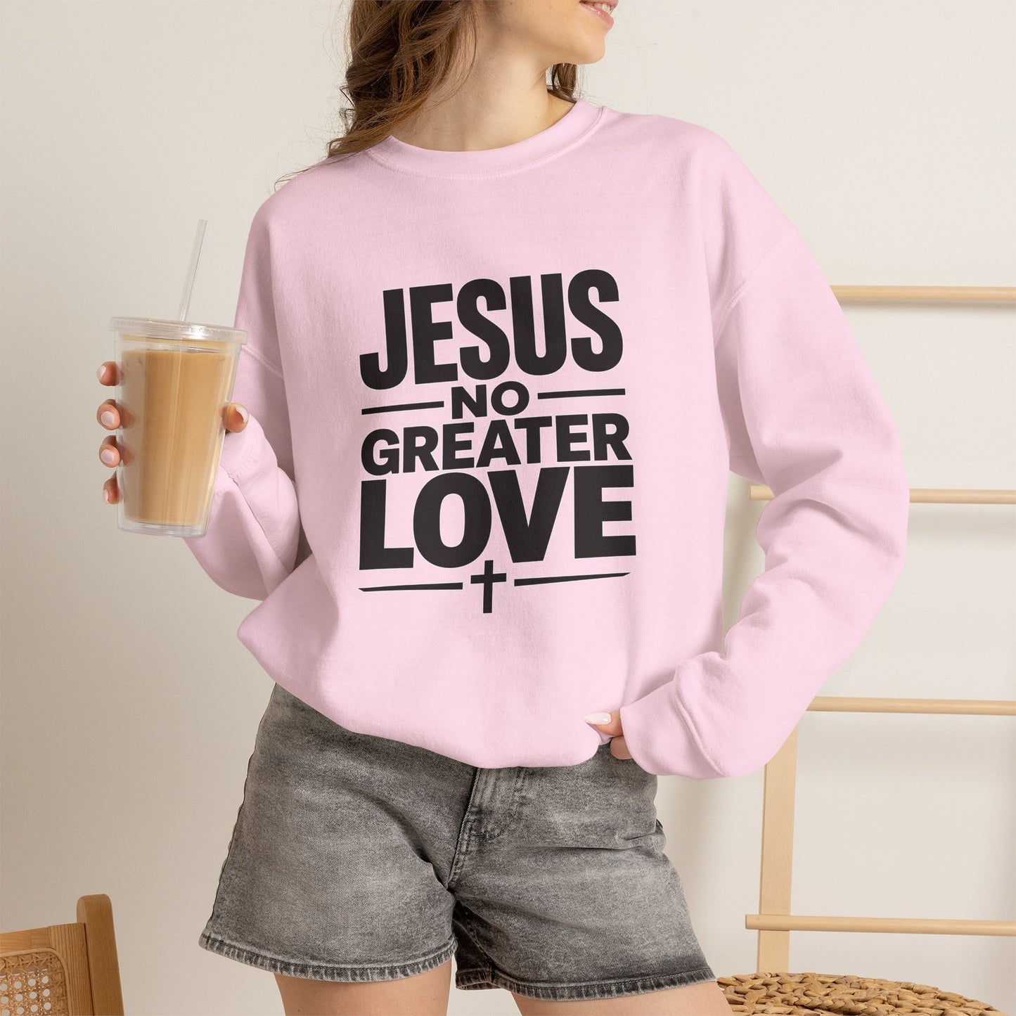 No Greater Love Christian Sweatshirt