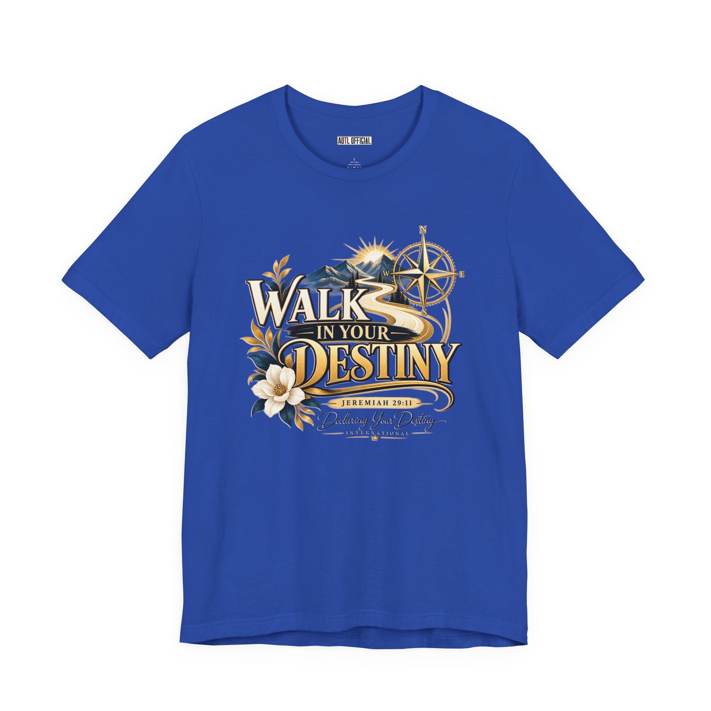 Walk in Your Destiny DYDI Christian T-shirt