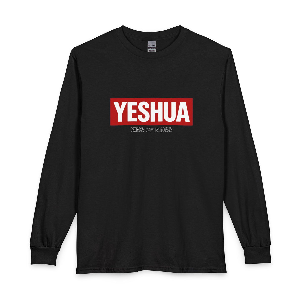 Yeshua Box Logo Christian Long Sleeve Shirt