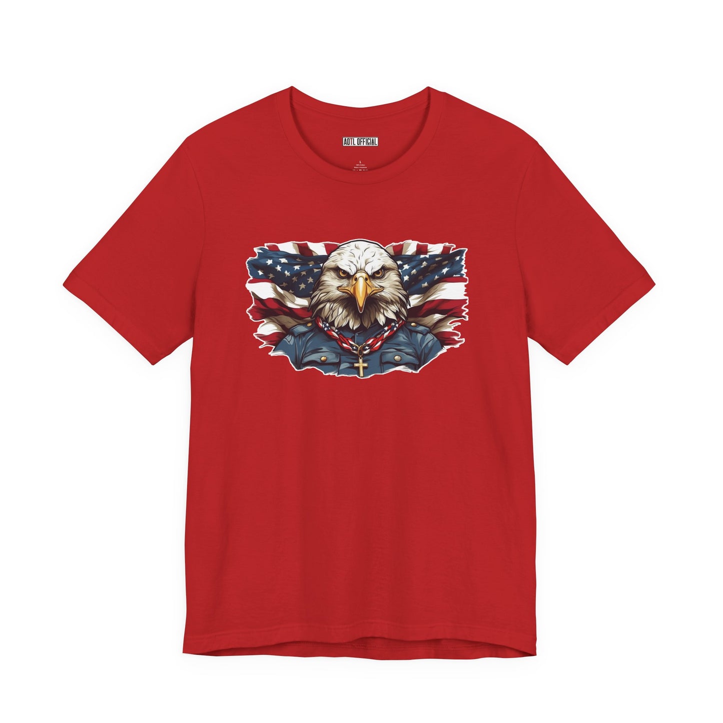 Defender of Liberty  Christian Patriotic Unisex Short Sleeve Tee