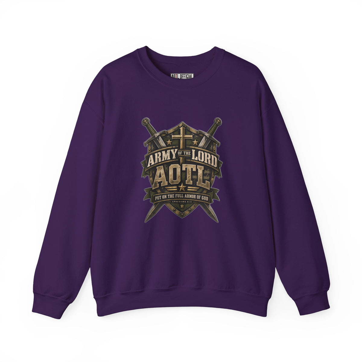 AOTL — Full Armor of God Christian Sweatshirt