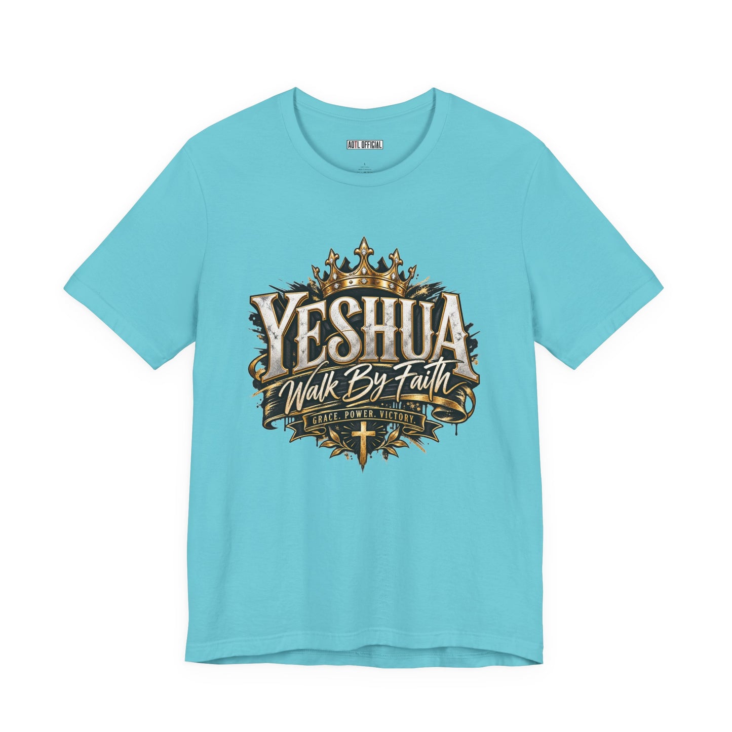 Yeshua – Walk By Faith Christian T-shirt