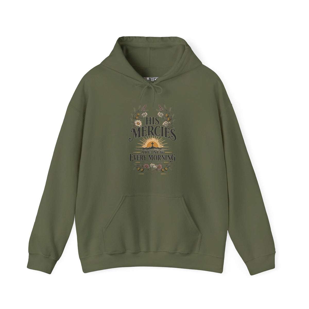 His Mercies Are New Every Morning Christian Hoodie