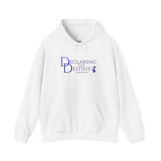 Declaring Your Destiny Blue/Gold logo Unisex Heavy Blend™ Hooded Sweatshirt