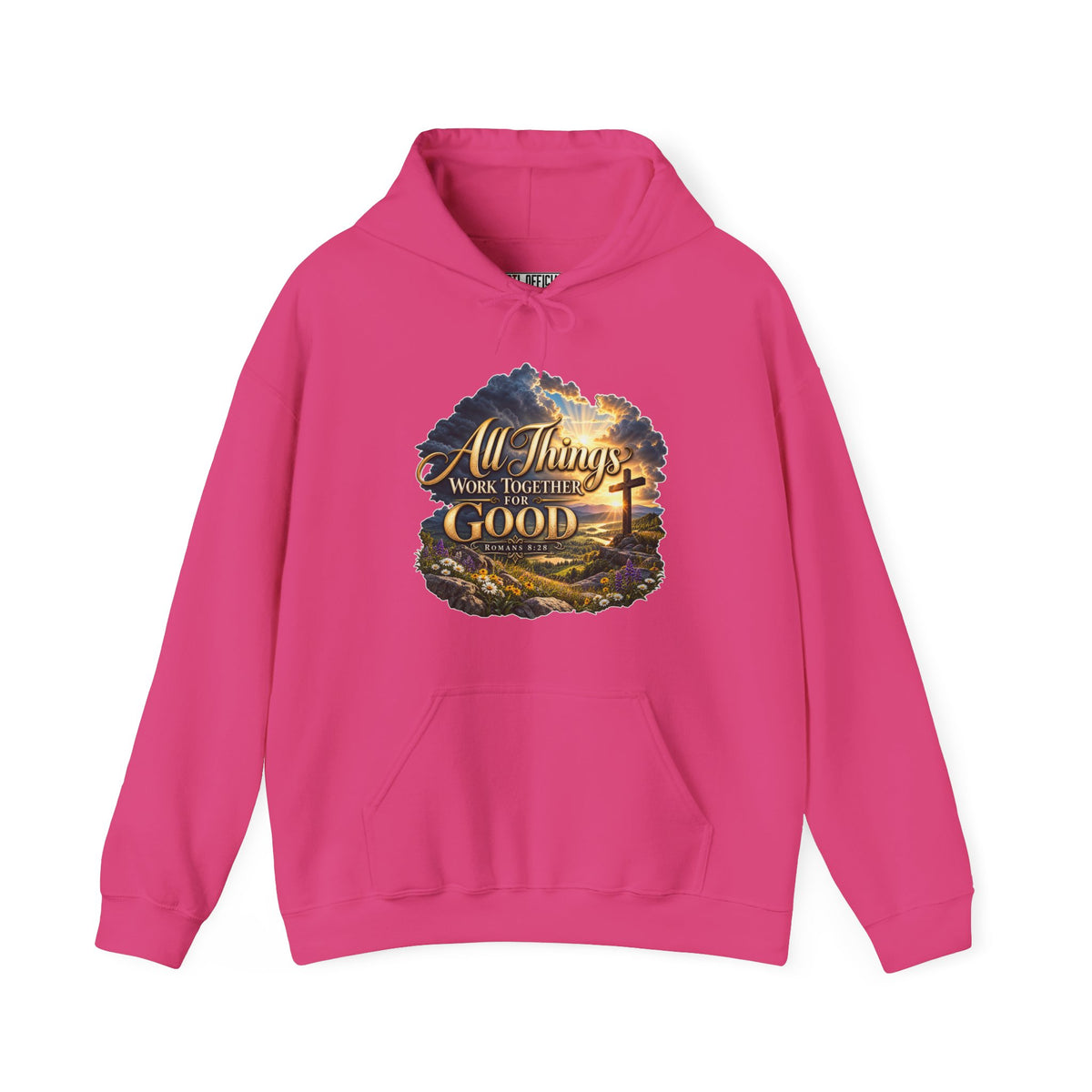 All Things Work Together for Good – Romans 8:28 Christian Hoodie