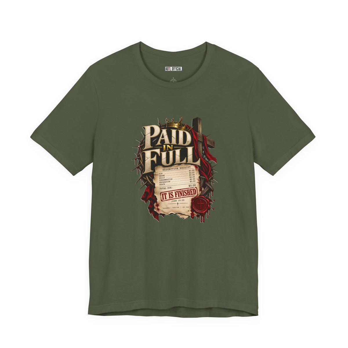 Paid in Full — John 19:30 Christian  T-shirt