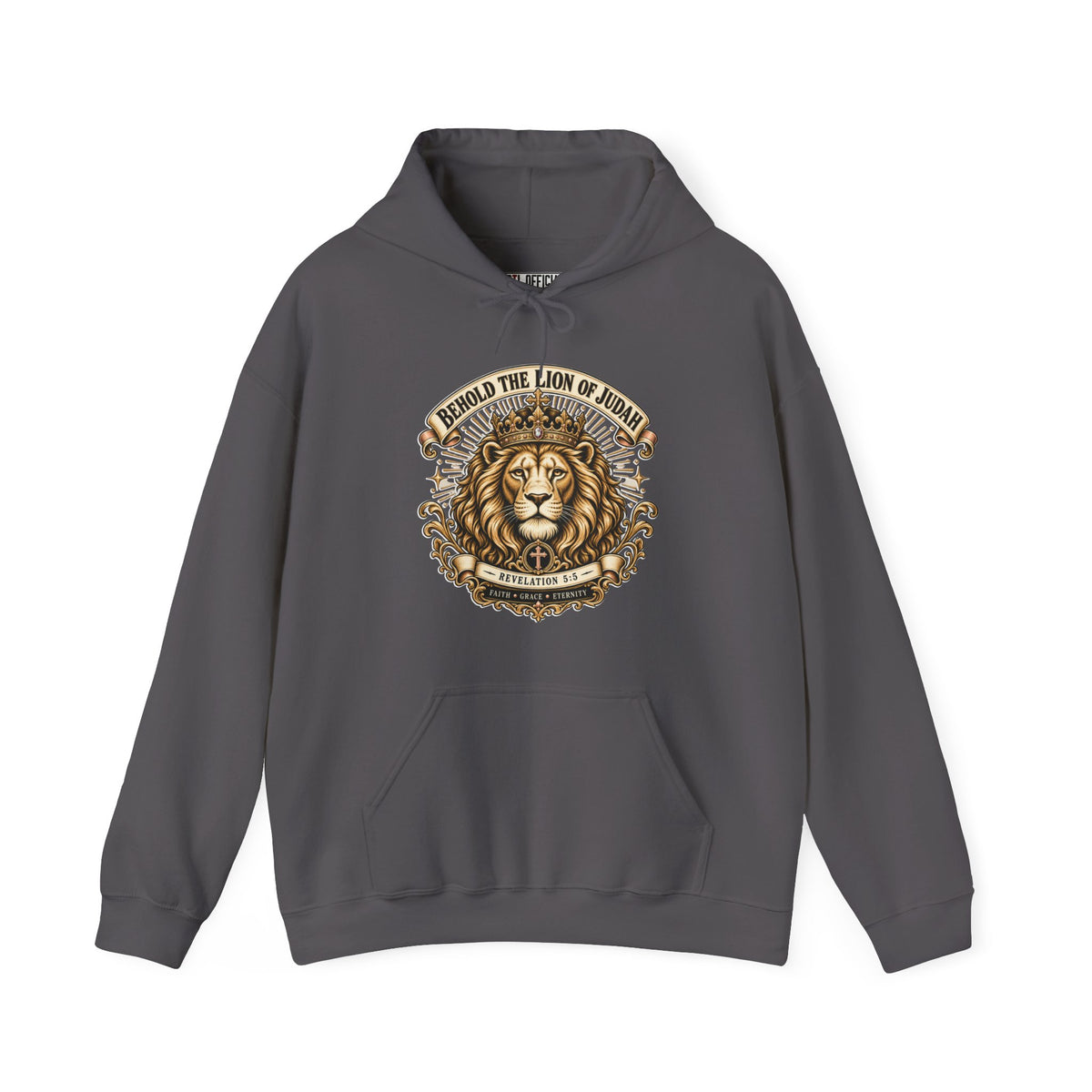 Behold the Lion of Judah —  Revelation 5:5 Christian Hoodie