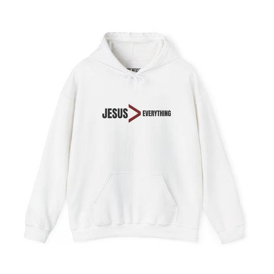 Jesus > Everything Christian Hoodie