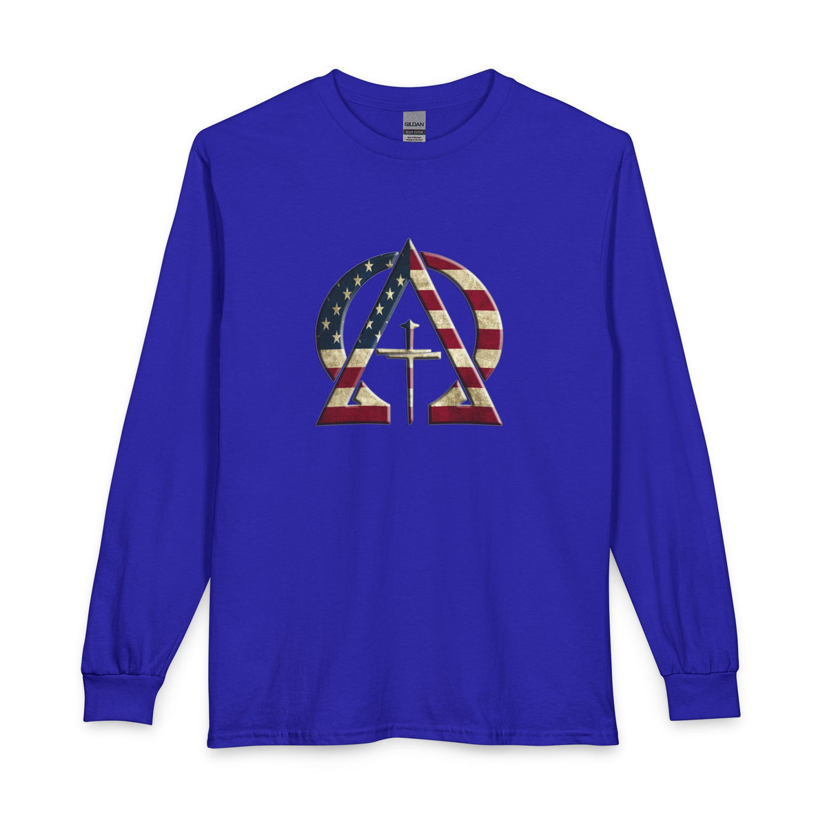 Alpha & Omega Vintage USA Christian Long Sleeve Shirt