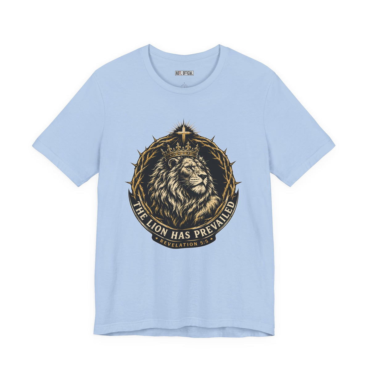 Lion of Judah — The Lion Has Prevailed Christian T-shirt