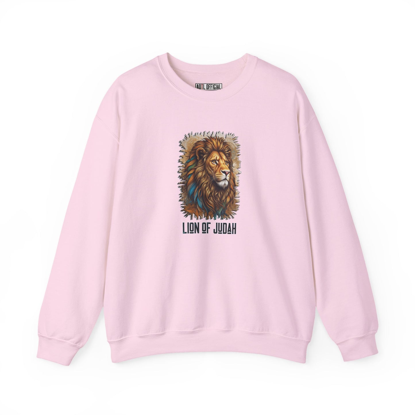 Divine King  Lion of Judah  Unisex Heavy Blend™ Crewneck Sweatshirt