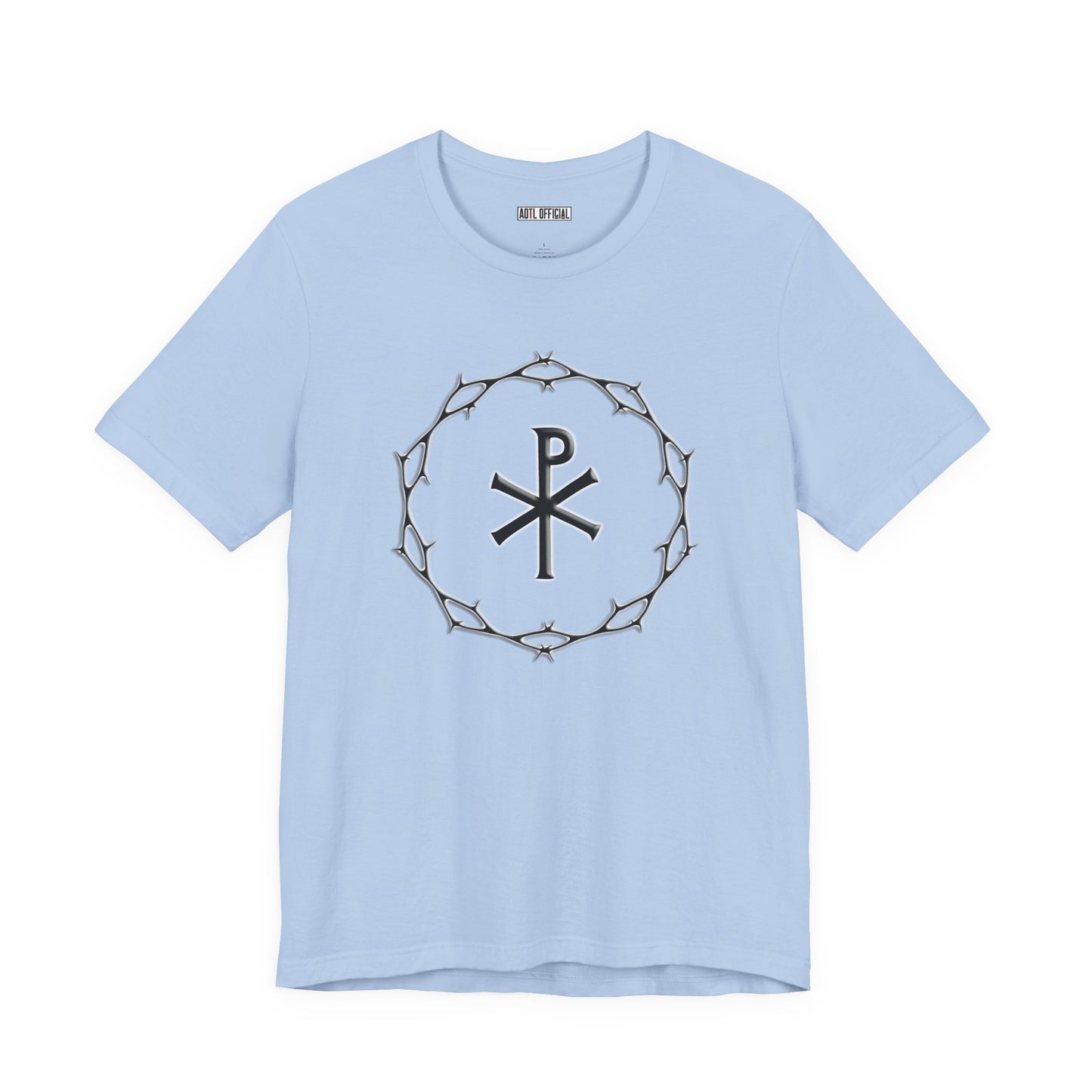 Circle of Thorns & Chi-Rho Unisex Jersey Short Sleeve Tee
