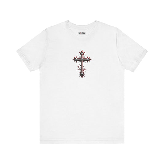Sacrificial Redemption  Edgy Christian Unisex Short Sleeve Tee