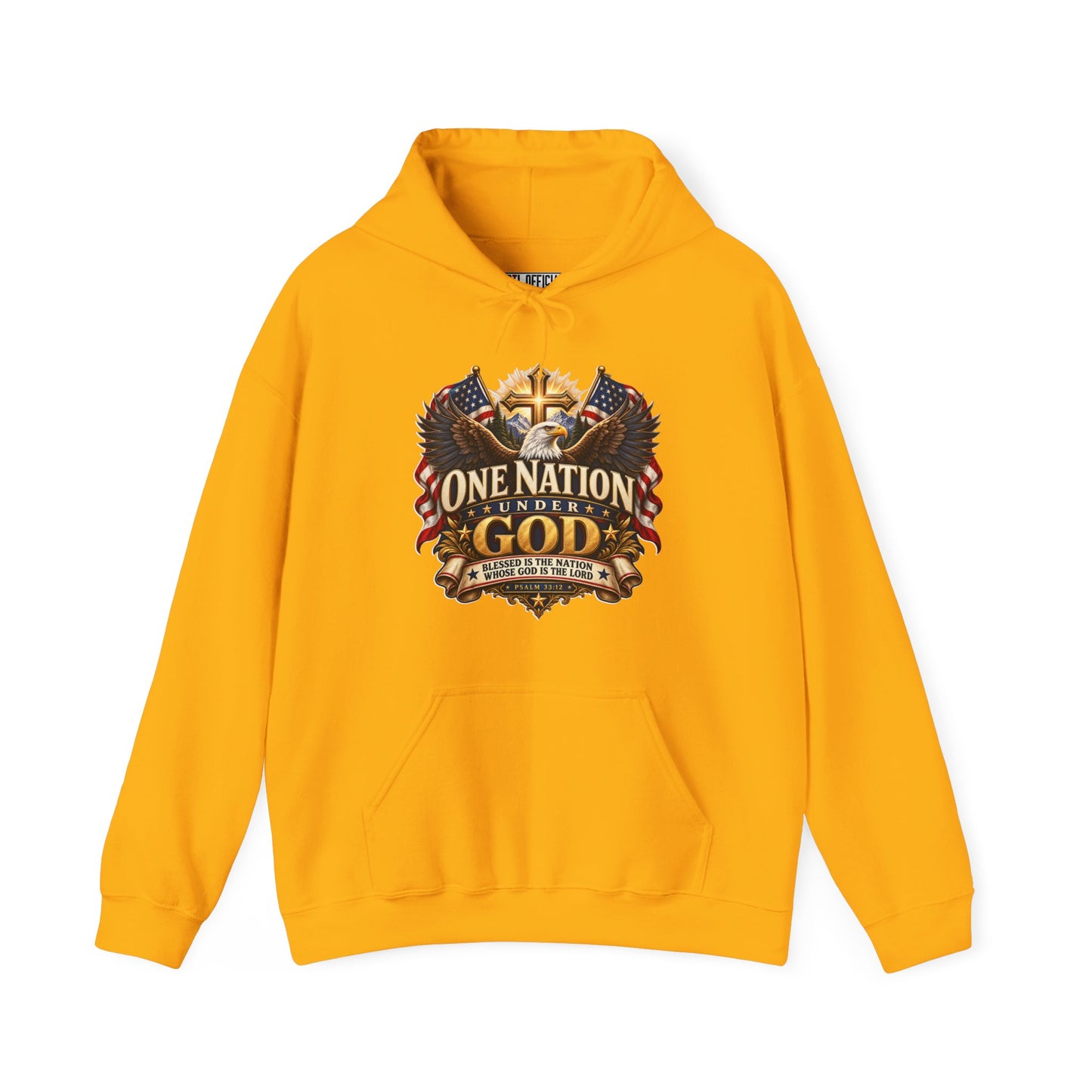 One Nation Under God Christian Hoodie