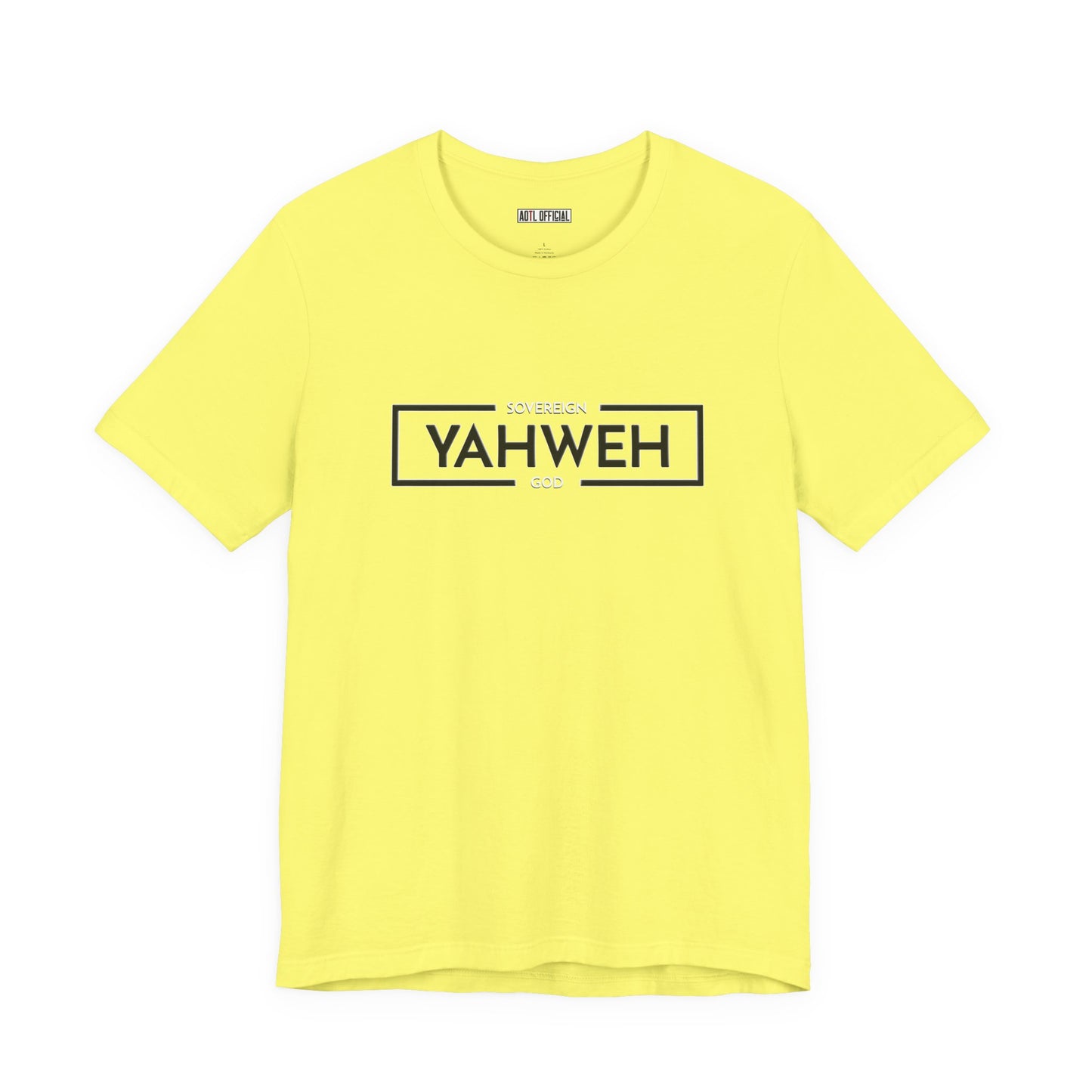 YAHWEH Sovereign God Unisex Short Sleeve Tee