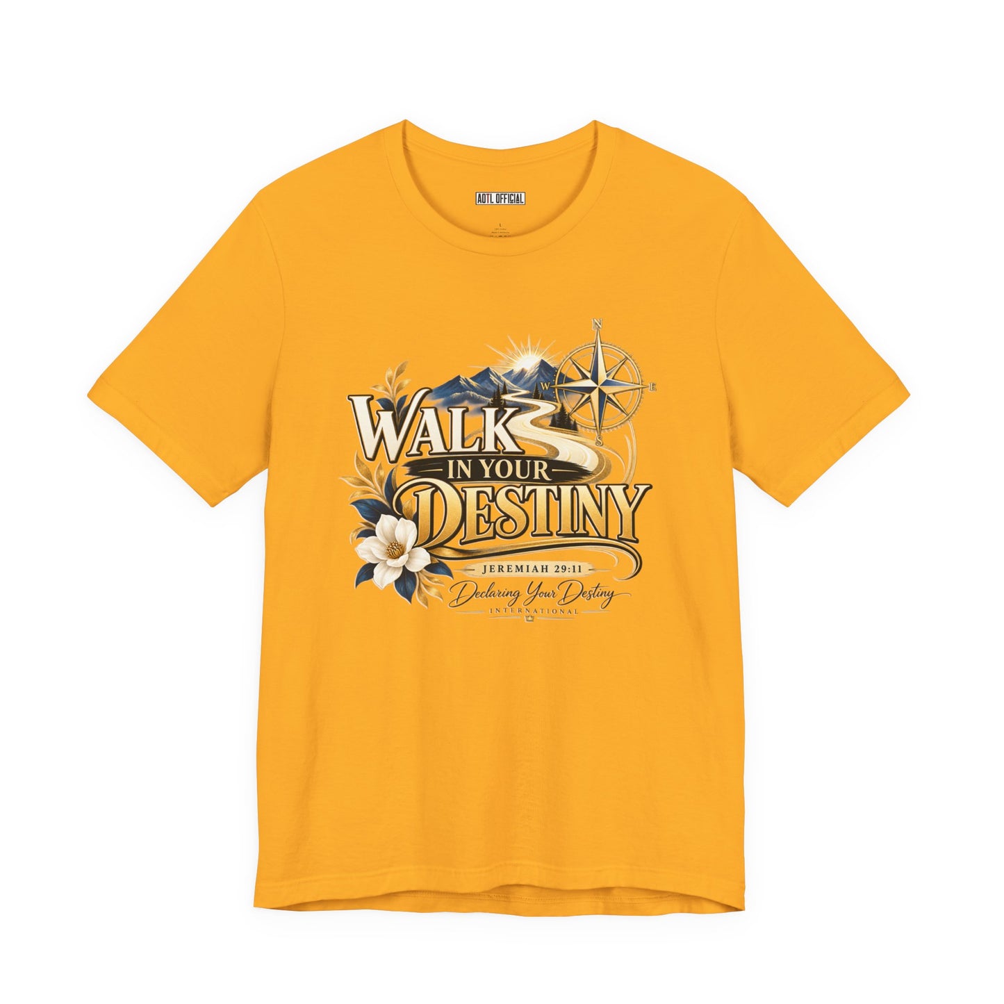 Walk in Your Destiny DYDI Christian T-shirt