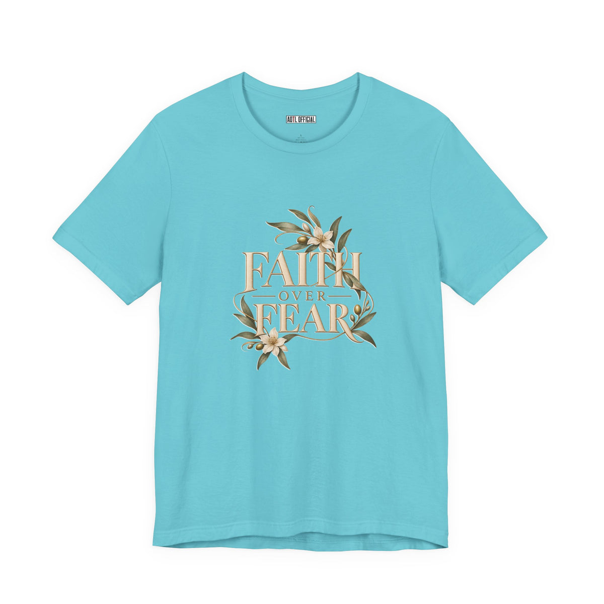 Faith Over Fear Christian T-shirt