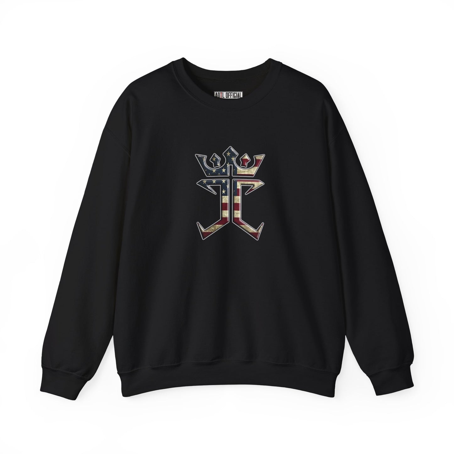 Jesus Christ is King of the USA Vintage Unisex Heavy Blend™ Crewneck Sweatshirt