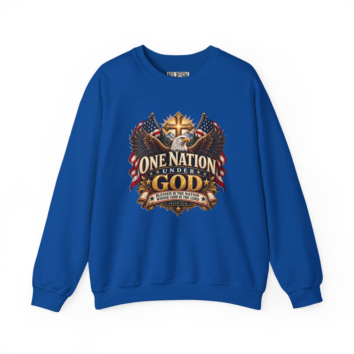 One Nation Under God Christian Sweatshirt
