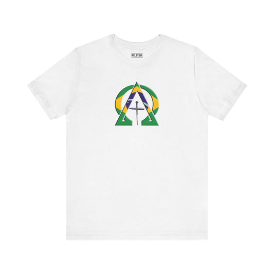 Alpha & Omega Brazil Unisex Short Sleeve Tee