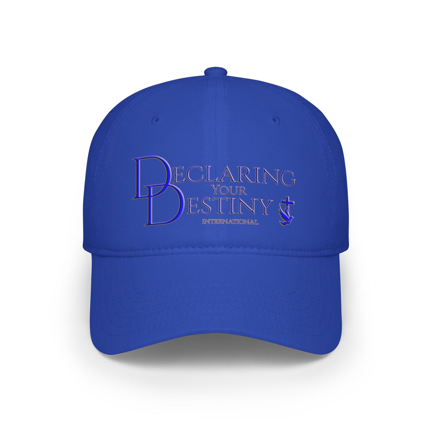 Blue and Gold Declaring Your Destiny Baseball Cap