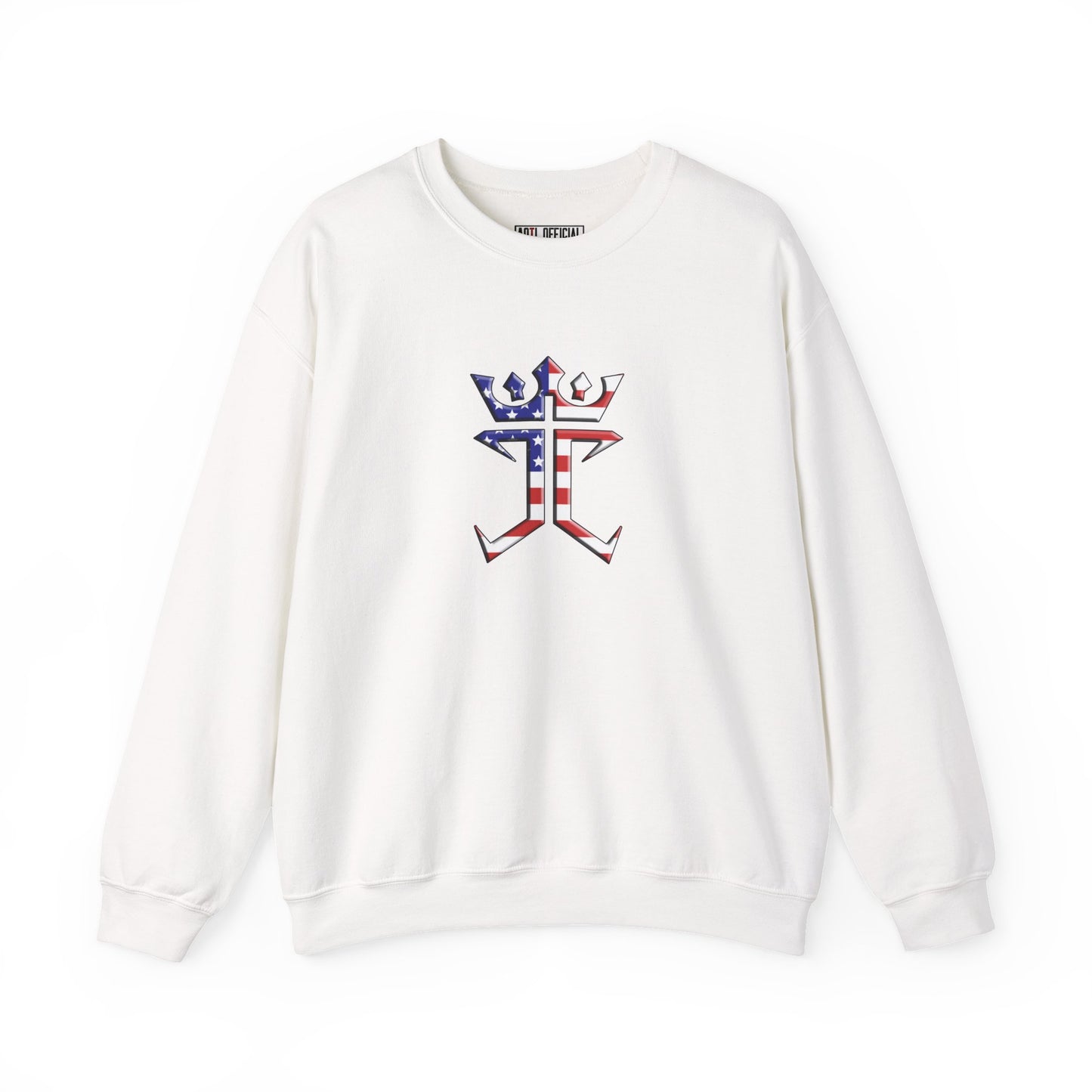 Jesus Christ is King of USA Unisex Heavy Blend™ Crewneck Sweatshirt