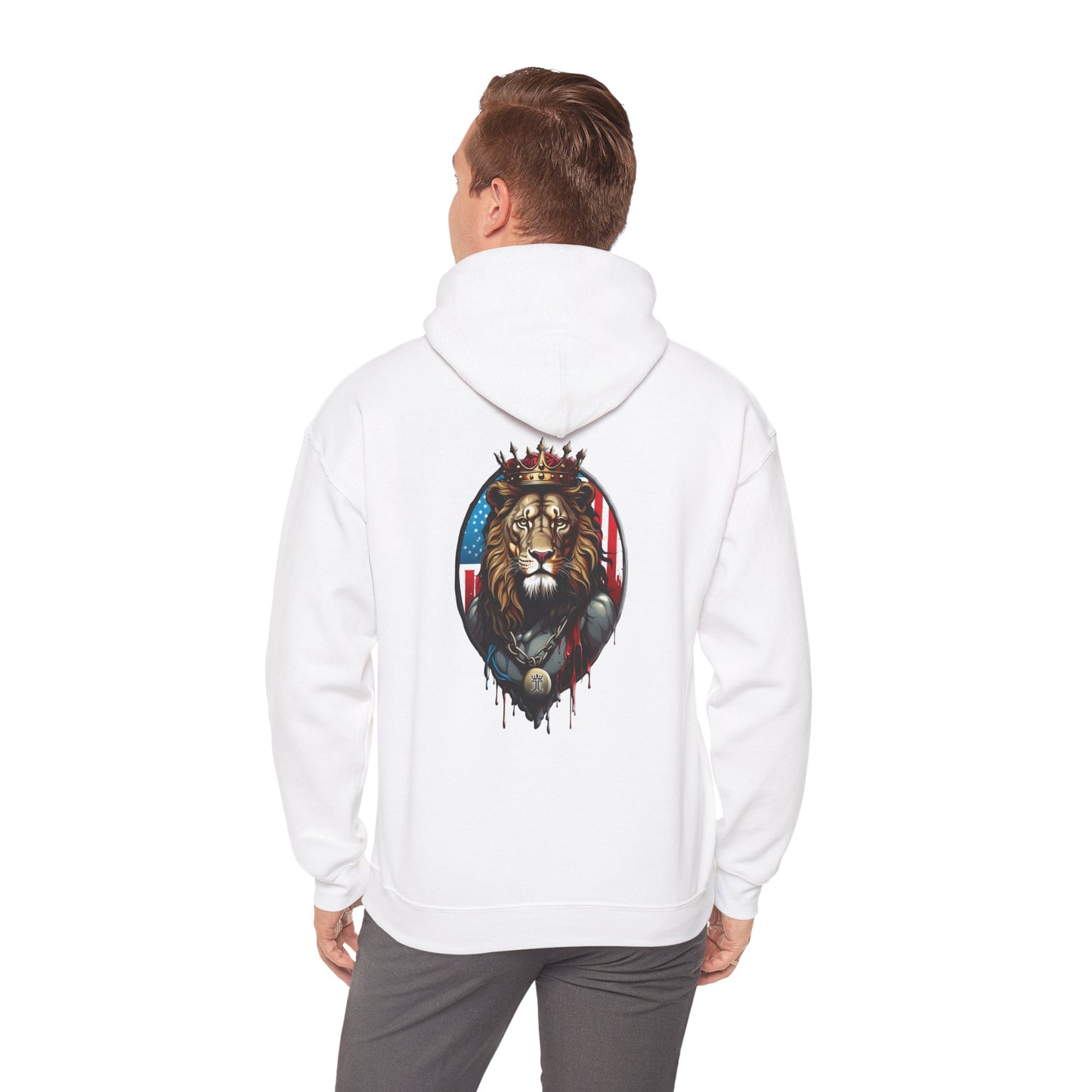 Declaring Your Destiny USA/ Royal Majesty Unisex Heavy Blend™ Hooded Sweatshirt