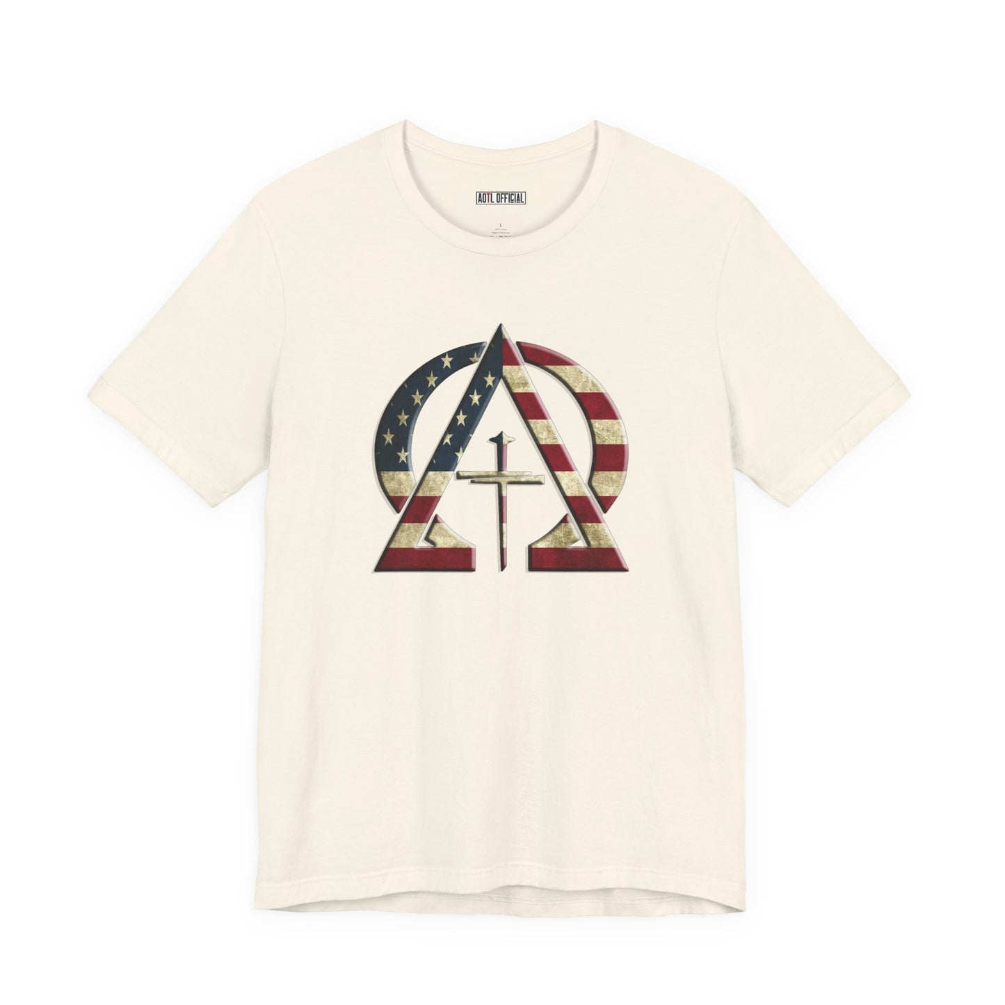 Alpha & Omega Vintage United States Of America Unisex Short Sleeve Tee