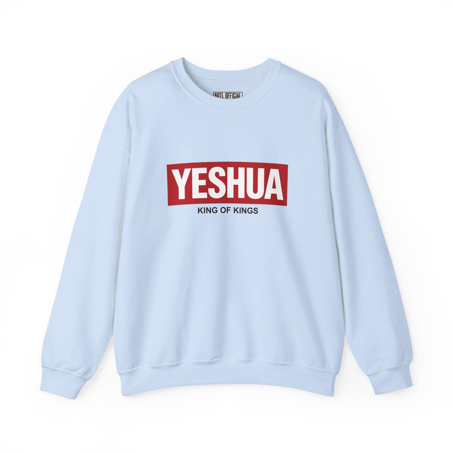 Yeshua Box Logo Classic Unisex Heavy Blend™ Crewneck Sweatshirt