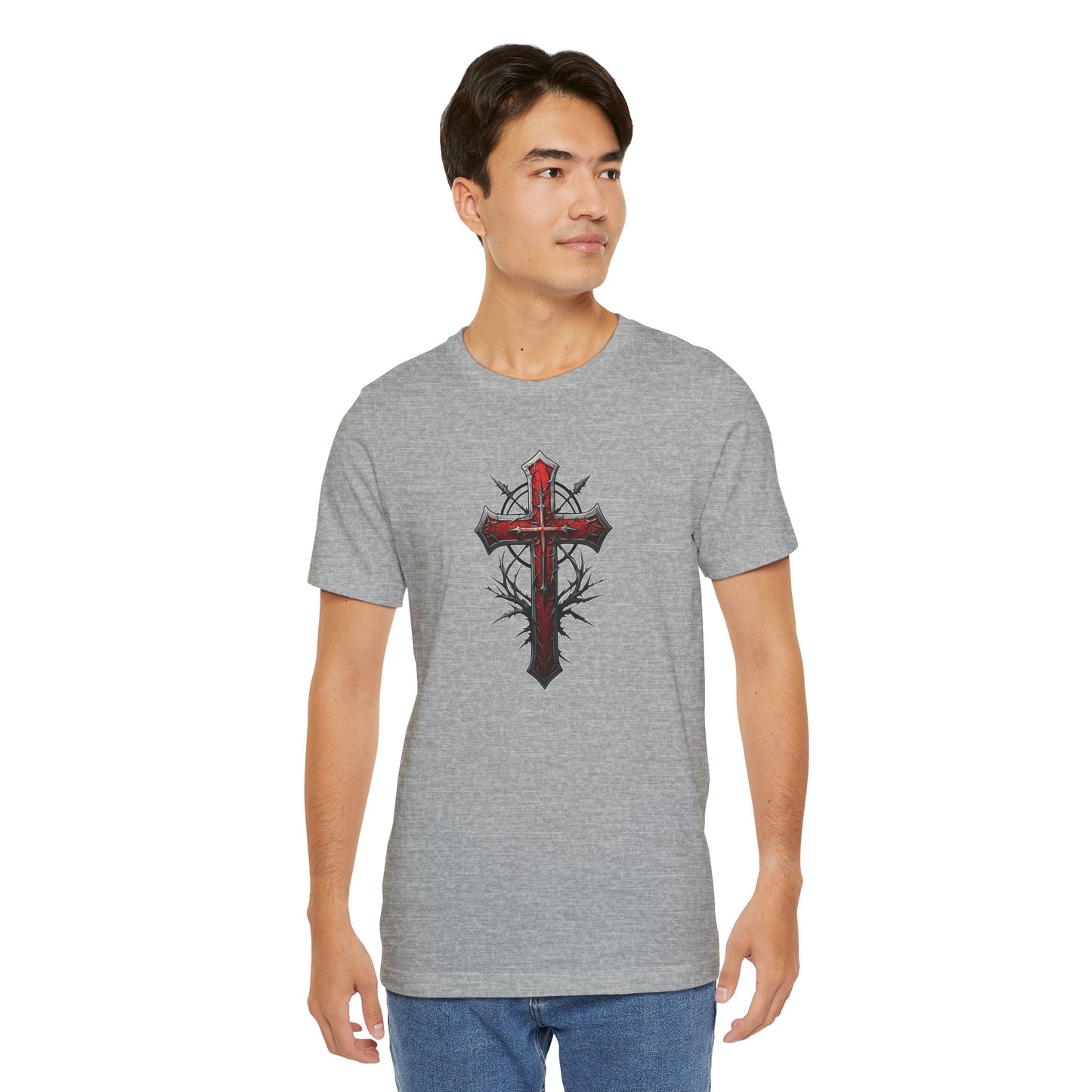 Rebel Sanctuary  Edgy Christian Unisex Short Sleeve Tee