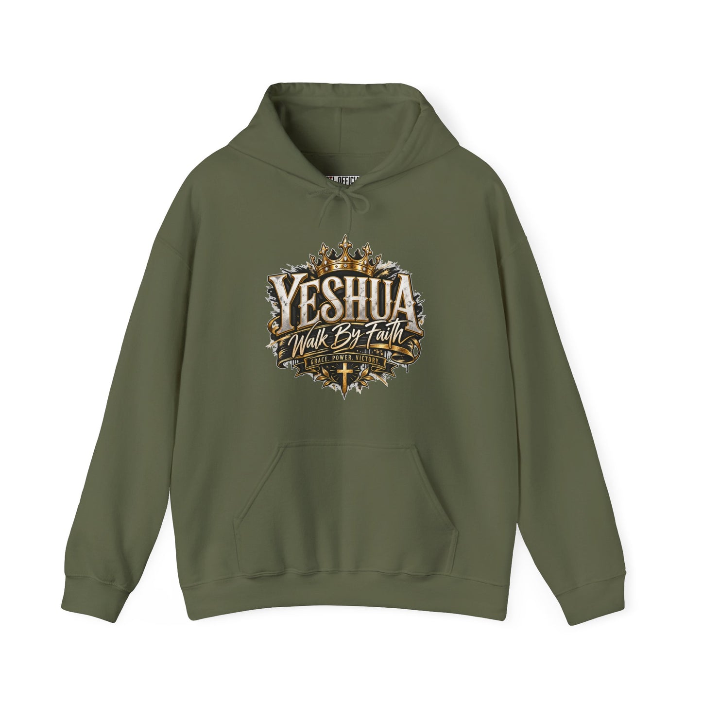 Yeshua – Walk By Faith Christian Hoodie