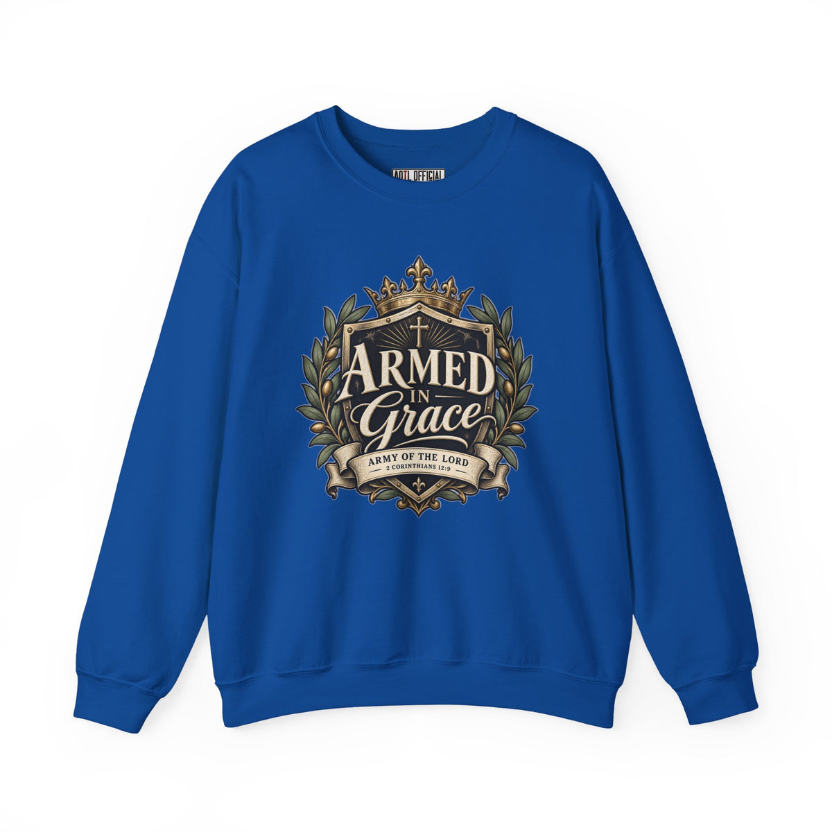 Army of the Lord — Armed in Grace Christian Sweatshirt