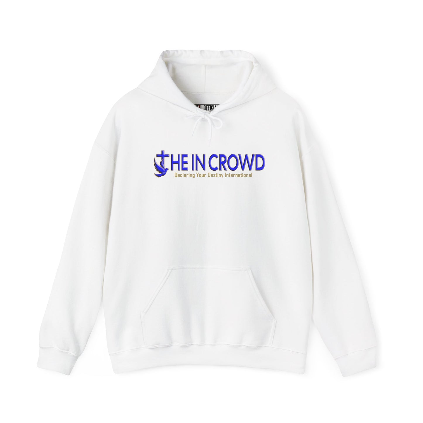 Blue and Gold The In Crowd DYD Unisex Heavy Blend™ Hooded Sweatshirt