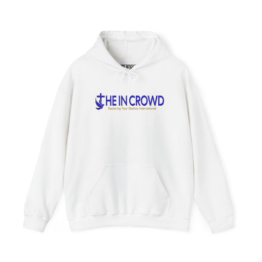 Blue and Gold The In Crowd DYD Unisex Heavy Blend™ Hooded Sweatshirt