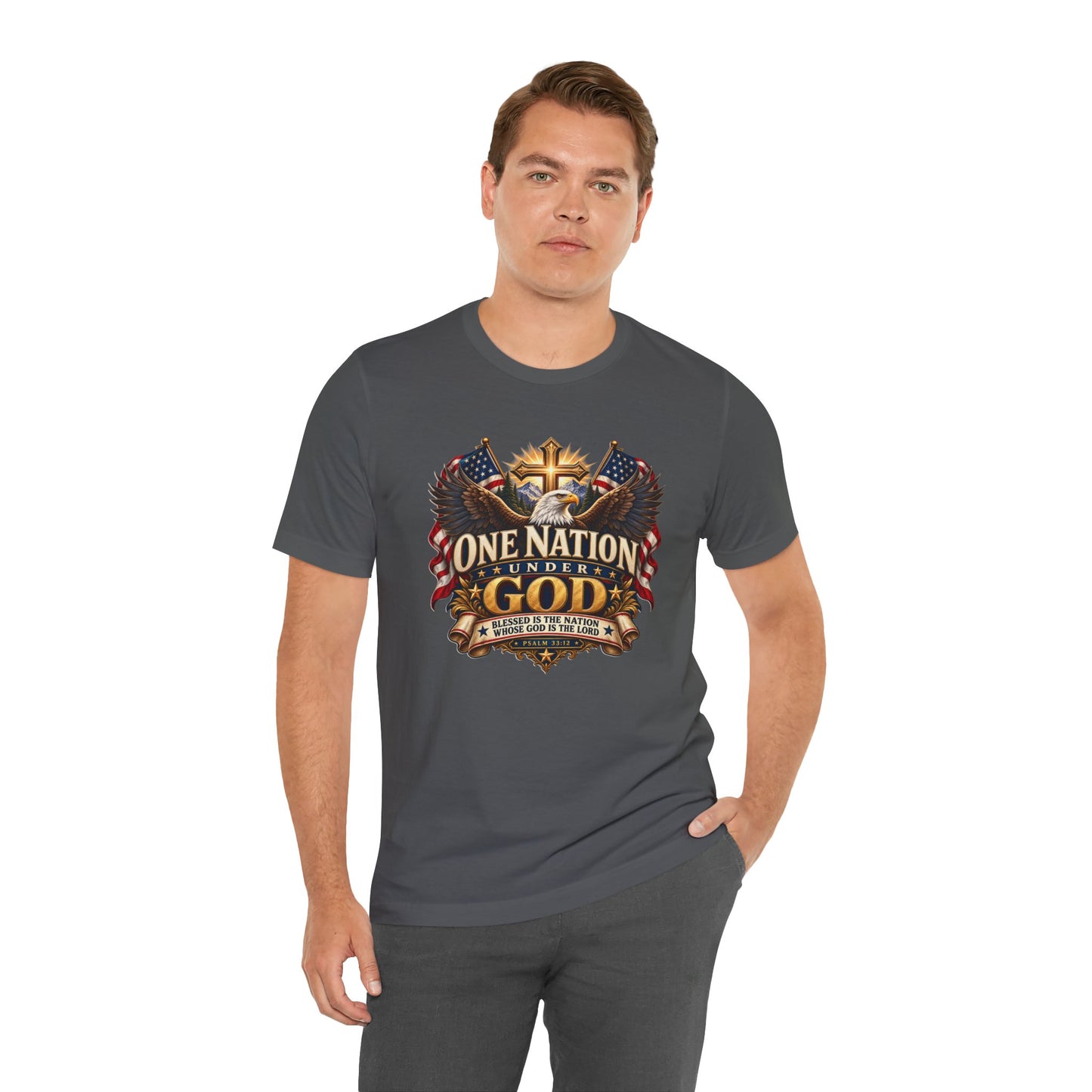 One Nation Under God Christian T-shirt