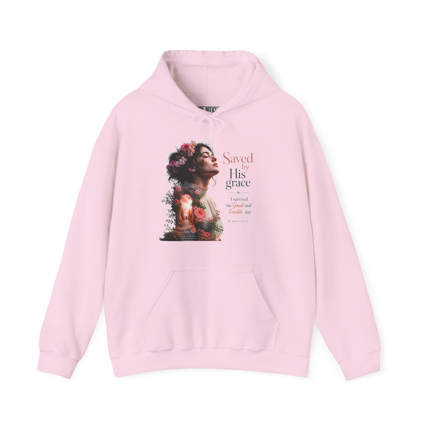 Pathway of Grace – I Survived the Great and Terrible Day (Joel 2:31) Christian Hoodie