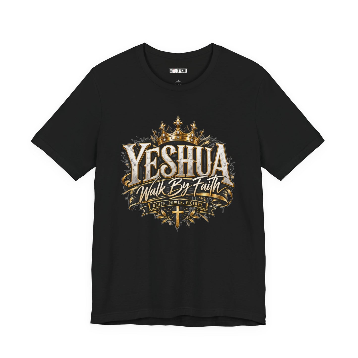 Yeshua – Walk By Faith Christian T-shirt