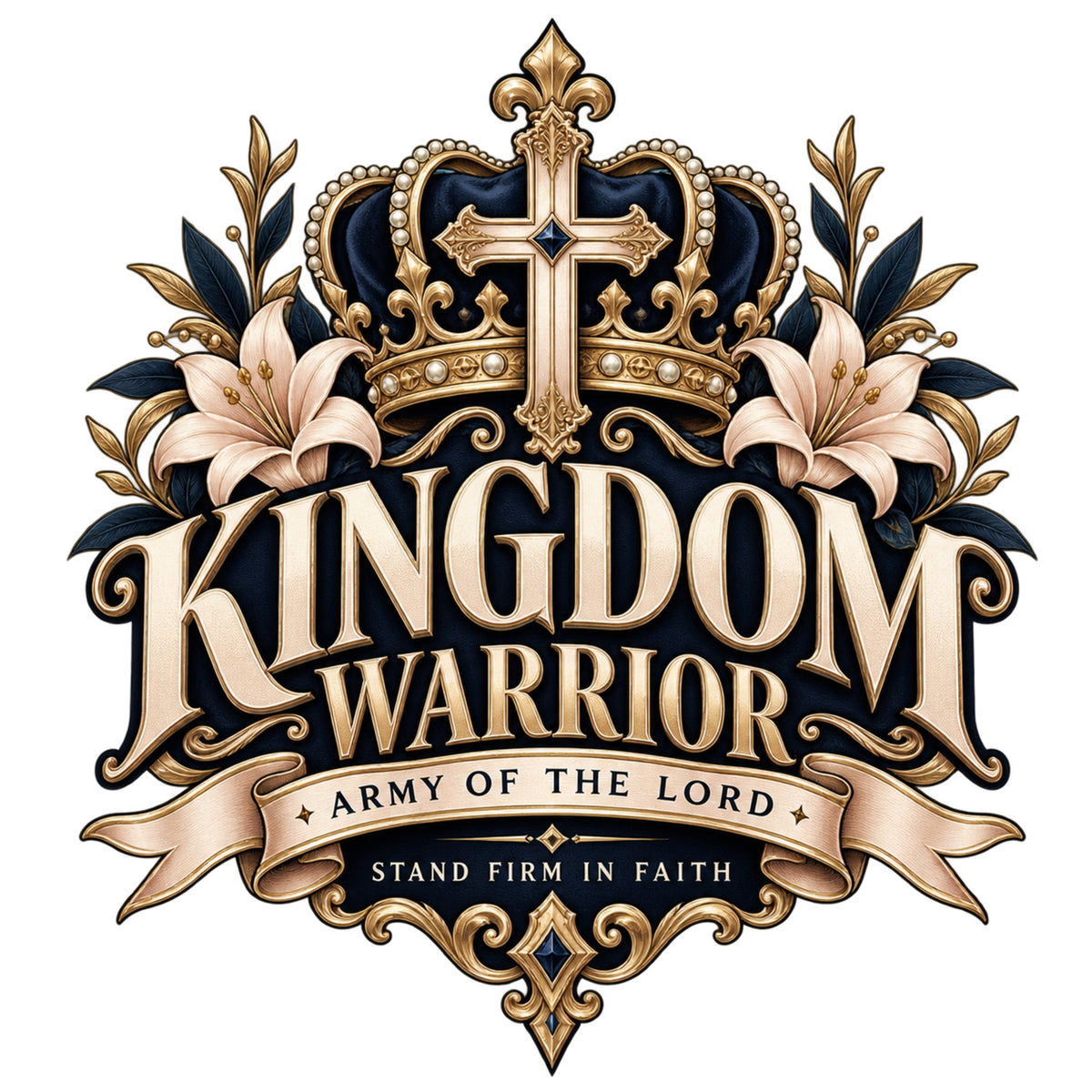 Kingdom Warrior — Army of the Lord Christian Long Sleeve Shirt