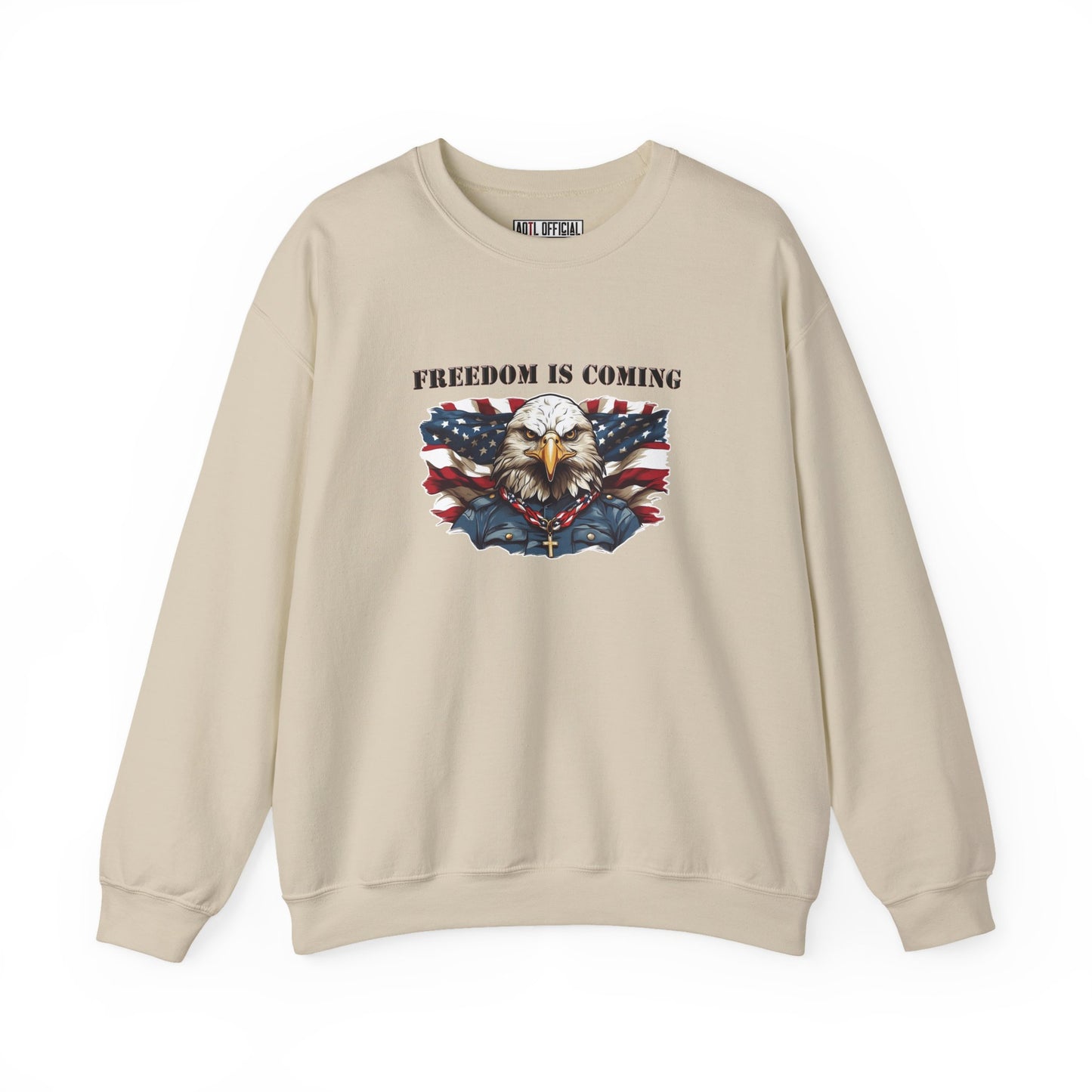 Freedom is Coming Unisex Heavy Blend™ Crewneck Sweatshirt