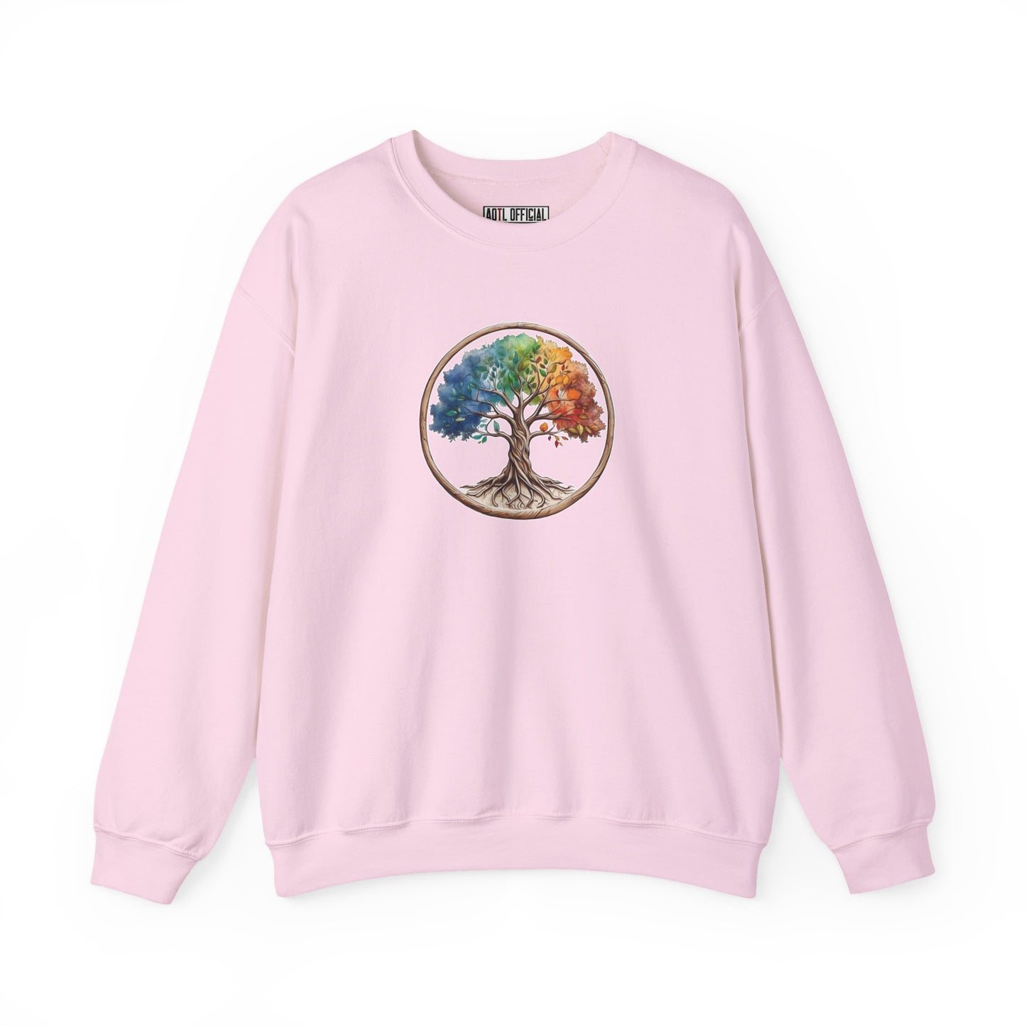 Colorful Tree of Life Unisex Heavy Blend™ Crewneck Sweatshirt