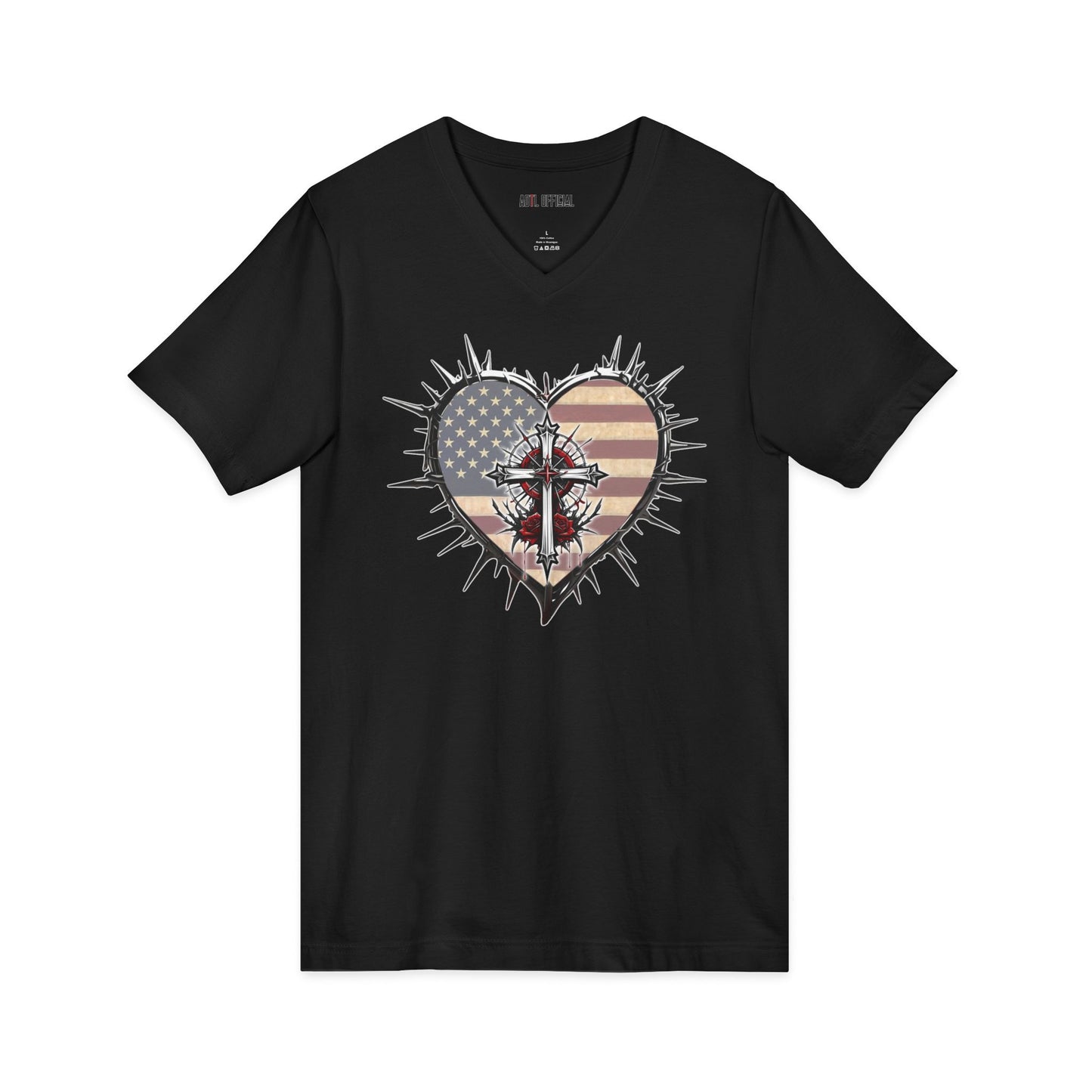 Sacrificial Freedom  V-Neck Tee