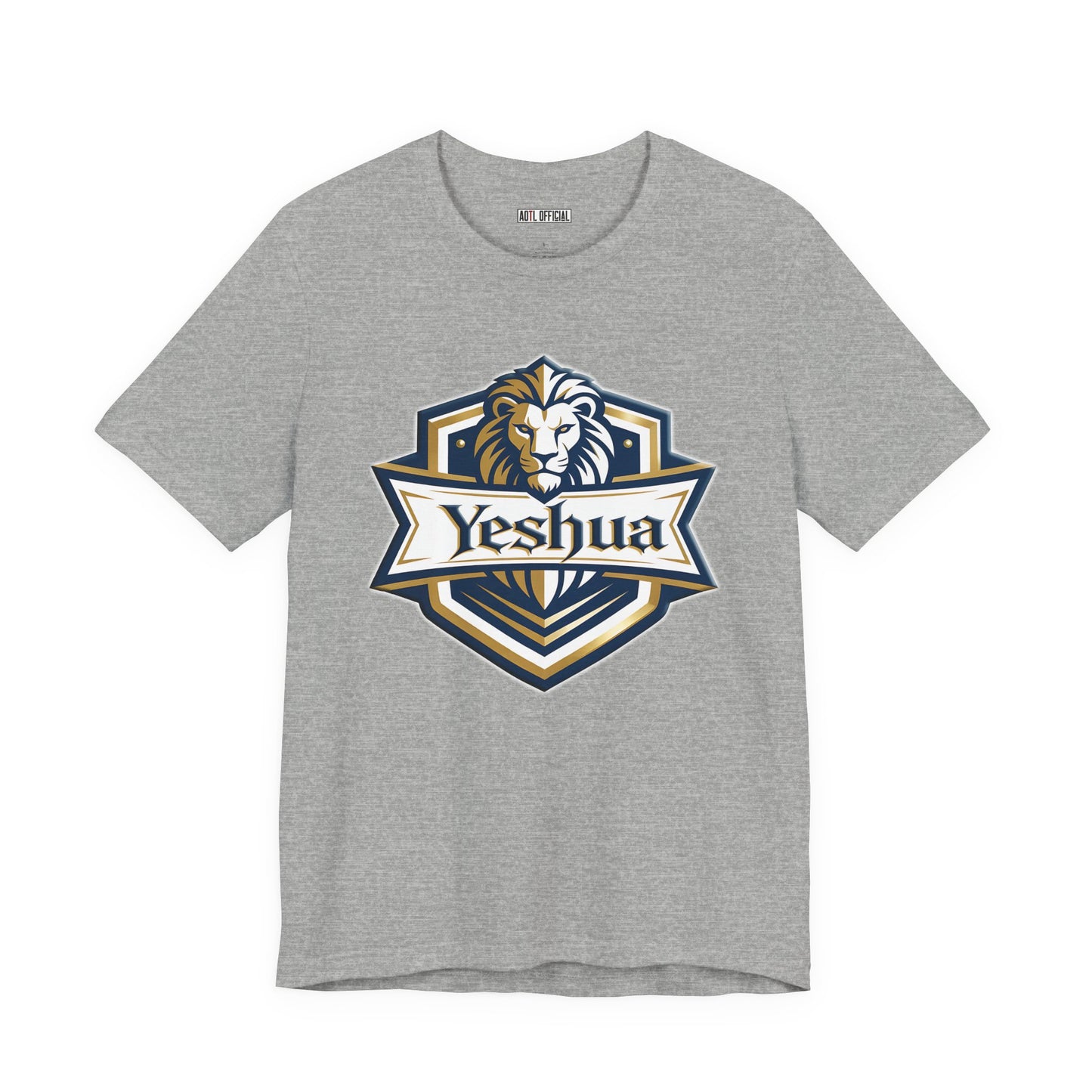 Yeshua Strength Crest  Unisex Short Sleeve Tee